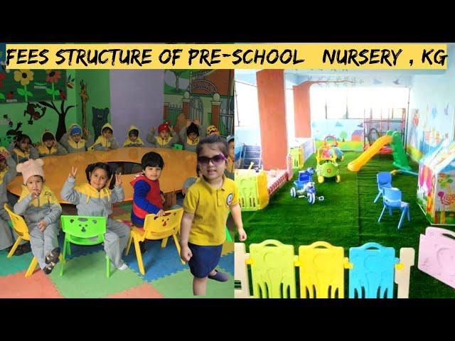 What is the fees structure of Pre-school / Nursery , KG in Bangalore.