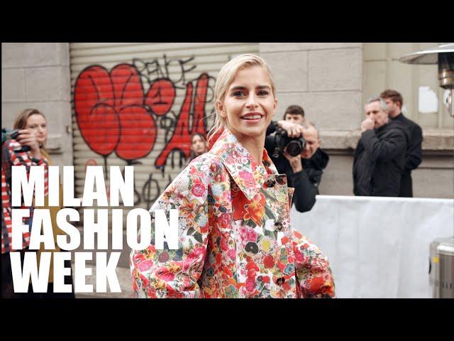 Milan Street Style 2024 l What Do People Wear During Fashion Week l MARNI Show