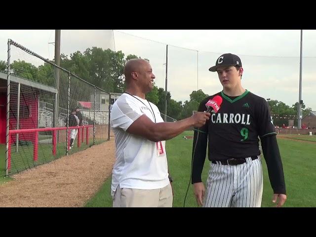Southlake Carroll P Owen Proksche Throws a Combined No hitter in the Dragons 9-0 win vs Marcus