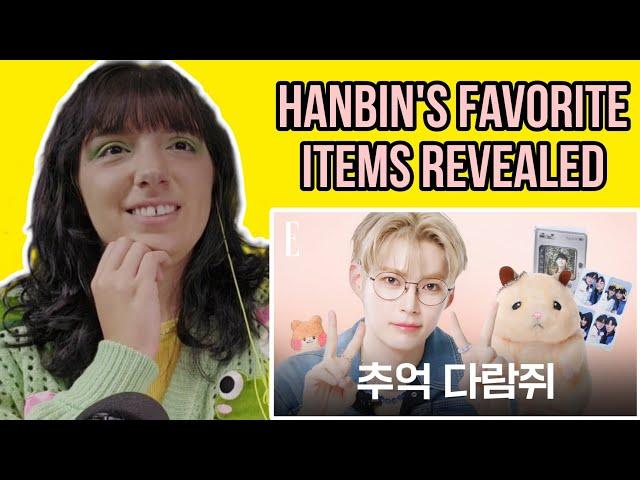 Sung Hanbin's favorite item revealed for the first time‼️| ELLE KOREA | ZEROBASEONE REACTION