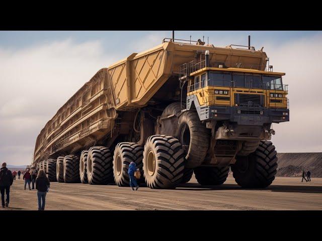 Just look at this power! A real CITY ON WHEELS! The biggest and most incredible cars in the world