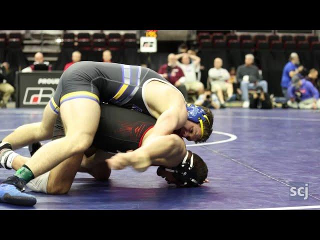 Jackson Dewald wins state wrestling semifinal