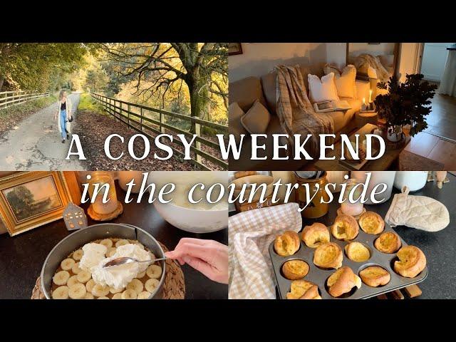 A Cosy Autumn Weekend in the English Countryside | Home Cooking, Baking, Cotswolds Slow Life Vlog