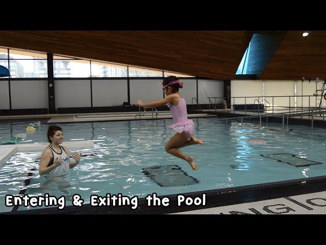 Step 1: Enter & Exit the Water Safely | Learn How to Swim with AquaMobile