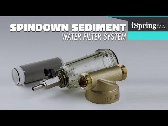 DIY Installation Guide of iSpring WSP Spindown Sediment Water Filter and How to Connect