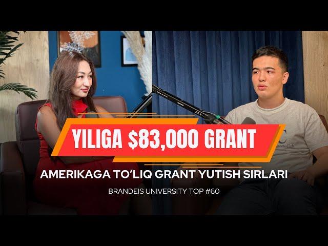 Amerikaga To'liq grant yutish sirlari. Yiliga $83,000, yo'l harajatlarigacha qoplangan to'liq grant