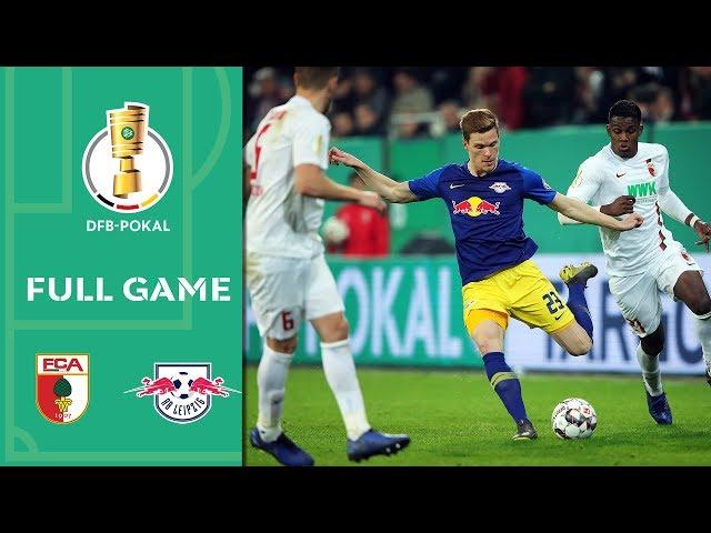 FC Augsburg vs. RB Leipzig 1-2 | Full Game | DFB-Pokal 2018/19 | Quarter Final