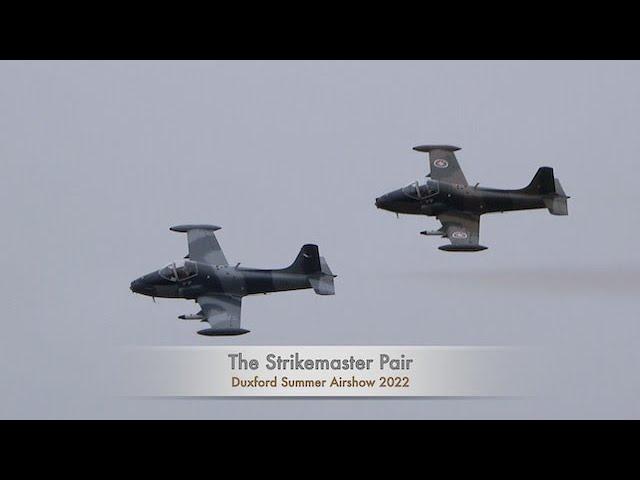 Strikemaster Pair - Duxford Summer Airshow 2022