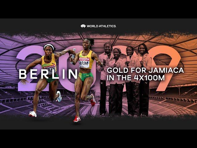 Jamaica storm to 4x100m relay victory  | World Athletics Championships Berlin 2009