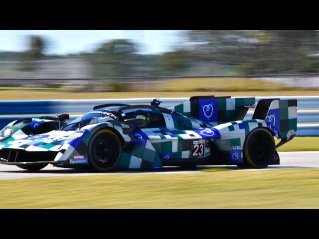 HOWLING V12 Valkyrie AMR-LMH Testing at Sebring