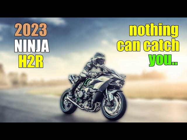 KAWASAKI NINJA H2R 2023FEEL THE SUPERCHARGER‼️