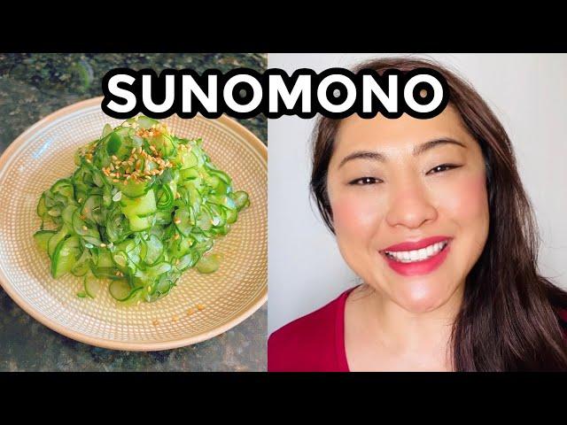 SUNOMONO (Salada de pepino japonesa)