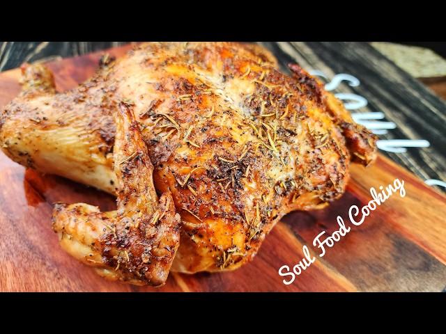 The SECRET to the BEST Oven Roasted Chicken - Crispy, Juicy, Delicious!