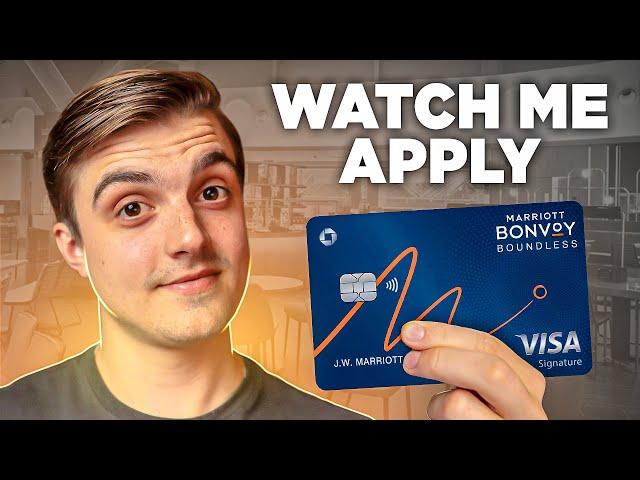 Marriott Bonvoy Boundless: Get Approved INSTANTLY