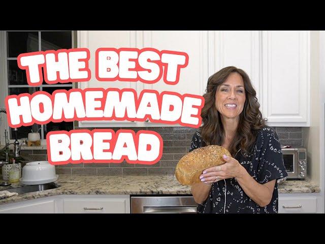 Step By Step Instructions For Making The PERFECT Bread Loaf | Homemade & Healthy