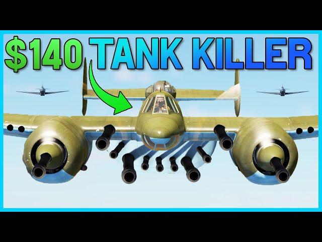 The Best TANK in War Thunder is A PLANE!! Su-8 and Yak-9k