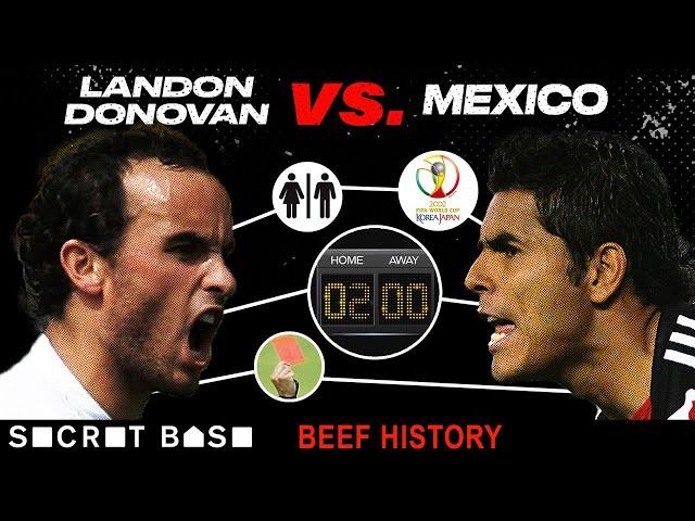 Landon Donovan provoked international beef with Mexico by trash-talking, peeing, and winning