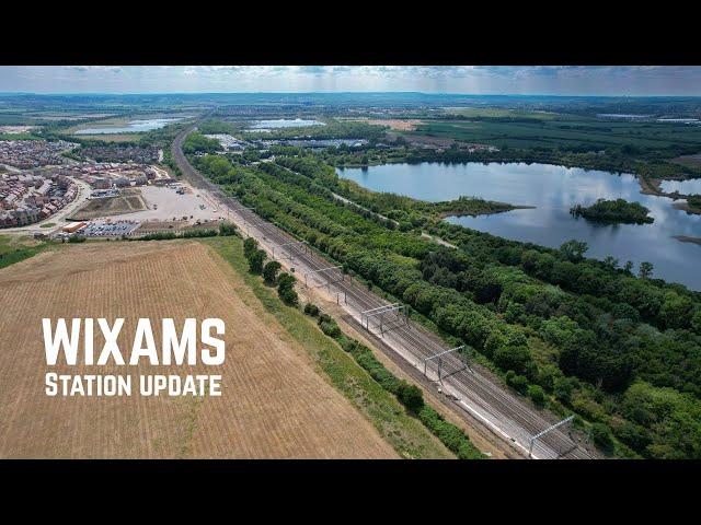 Wixams Railway Station update - Work continues | Universal Studios UK