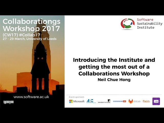 Introducing the Software Sustainability Institute