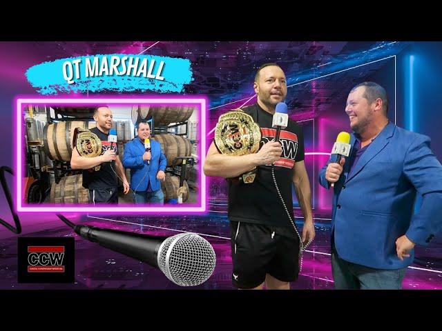 QT Marshall Interview at CCW Bash At The Brew Vs Ariel Dominguez Jackal Stevens Ozzy Kilmeister