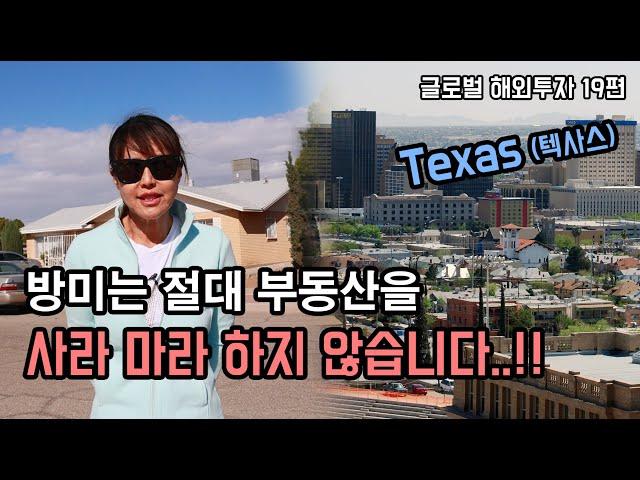 방미는 절대 부동산을 사라 마라 하지 않습니다..!! [방미의 글로벌 해외투자 19편] Texas(텍사스)