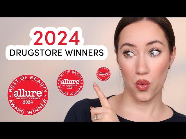 TRYING DRUGSTORE ALLURE WINNERS 2024!!!