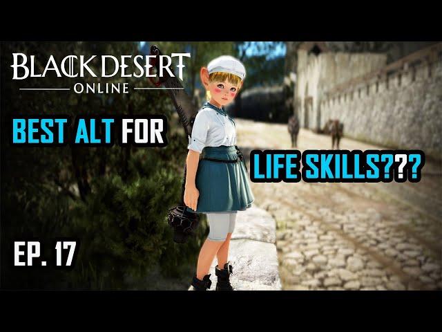 Black Desert Console Ep 17 - What is the BEST LIFE SKILL Character?