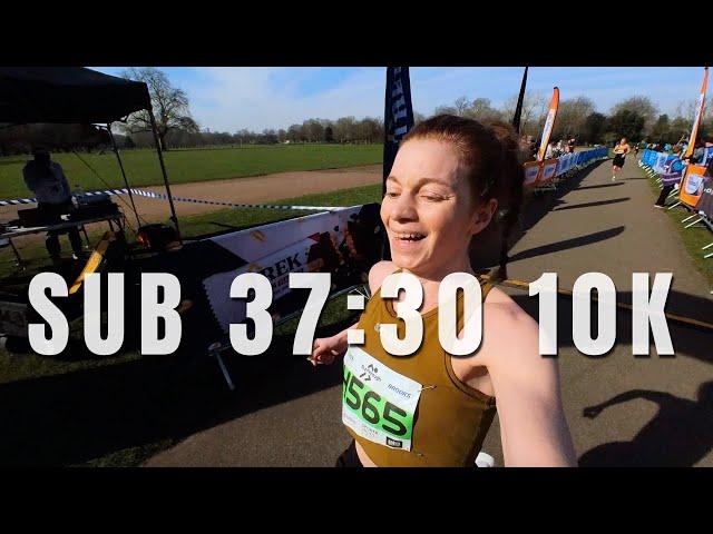 My First Sub 37:30 10k! The Tune Up Race Became A Surprise 10k PB | RunThrough Victoria Park 10k