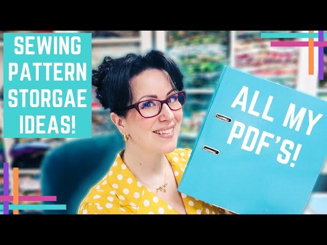 How To Organise PDF Patterns So That You Actually Know What You Have!! Why Didn't I Do This Sooner!!