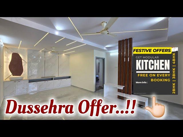 5 Min Drive From Metro || Brand New 2, 3 & 4Bhk Flats For Sale || Luxury High Rise Apartment || RERA