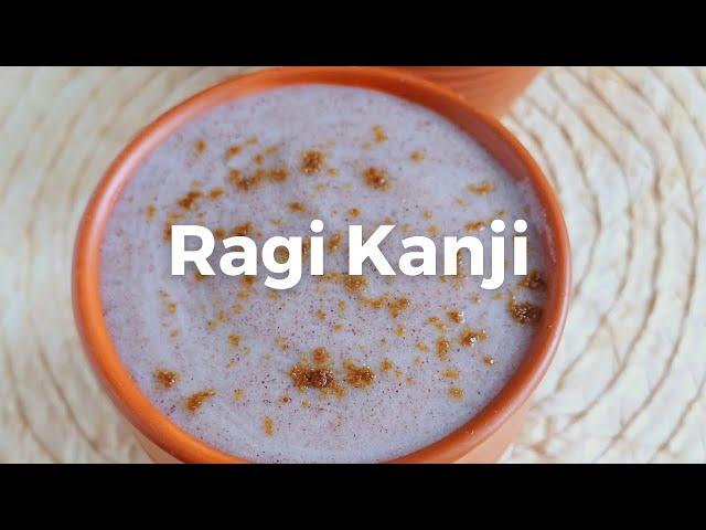 Ragi Kanji l Nutritious Finger Millet Recipe l Nachni Drink - Flavours Treat