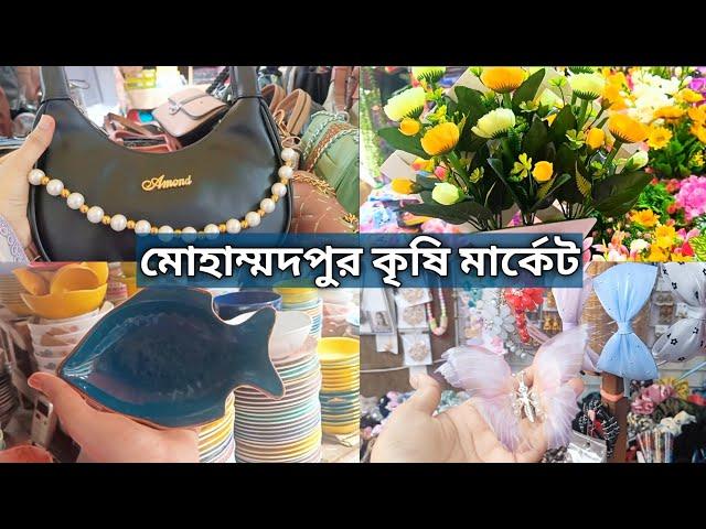 মোহাম্মদপুর কৃষি মার্কেট || Mohammadpur  krishi market shopping || কৃষি মার্কেট শপিং