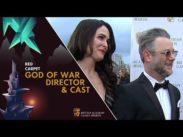 God of War - Cory Barlog and Cast Carpet Interview | BAFTA Games Awards 2019