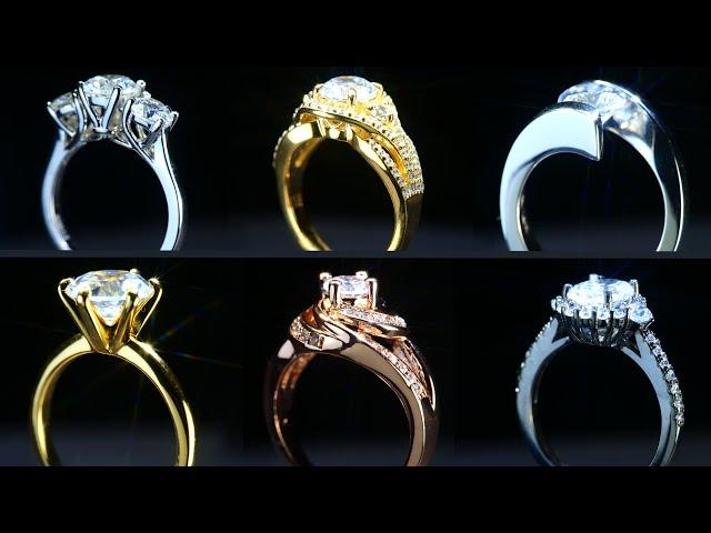 ENGAGEMENT RING METAL BUYING GUIDE! Design Materials: Yellow Gold, vs White, Rose, 18k 14k, Platinum