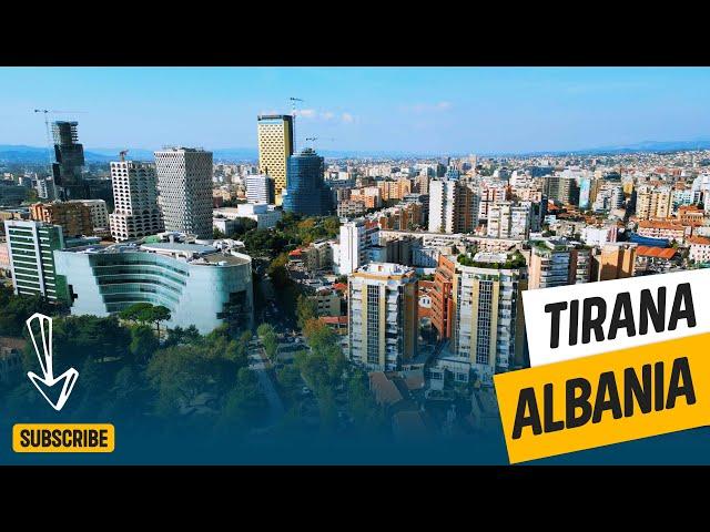 #Tirana - Nentor 2024 / Video by Drone / 4K