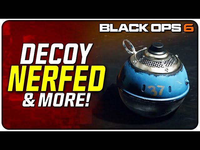 Decoy Nerfed, XP Changes, Bug Fixes & More! (Black Ops 6 Patch Details Oct 26th)