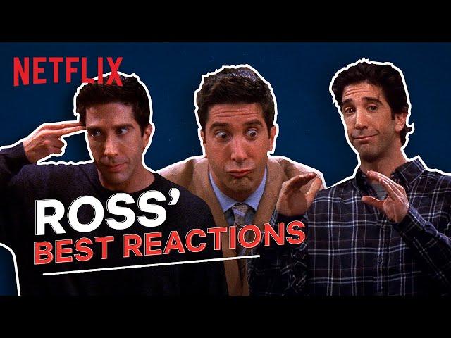 Ross Best Reactions | Friends | David Schwimmer | Netflix India