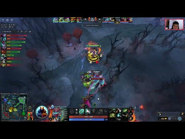 SATANIC PHANTOM ASSASSIN FULL GAMEPLAY PERSPECTIVEDOTA 2 PATCH 7.38