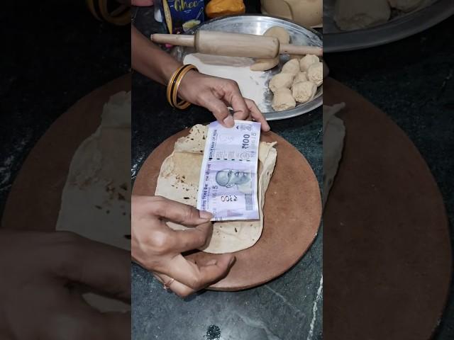 Roti ka magic !! #supertesty #food #love #creative #money #viralvideo
