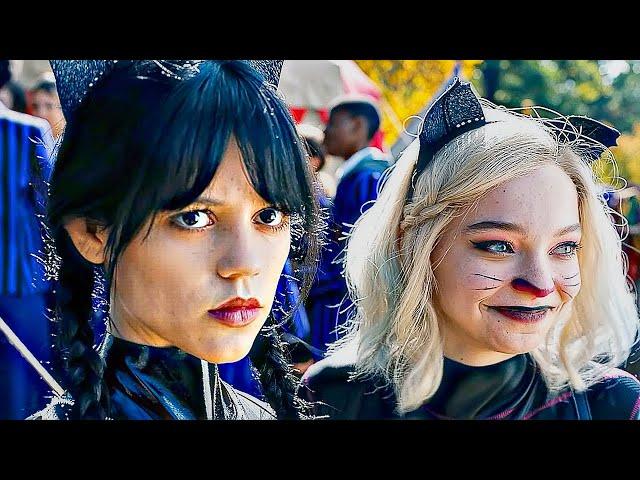 WEDNESDAY ADDAMS - Rowing competition “The Edgar Allan Poe Cup” Scene (NEW 2022) Movie CLIP 4K