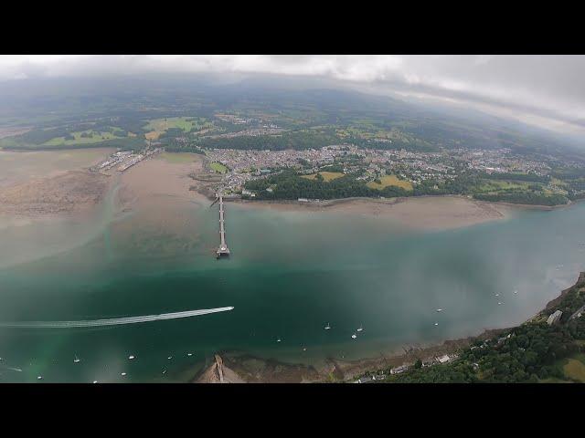 Caernarfon Airport Helicopter Flight around Angelsey