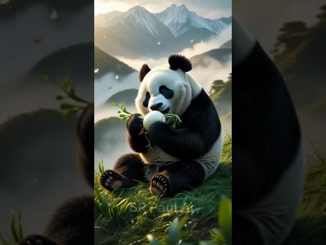 cute panda cartoon story #panda