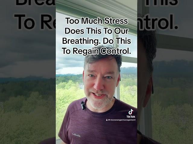 Stress & Anger Does This To Our Breathing. Fix it with this technique. #anger