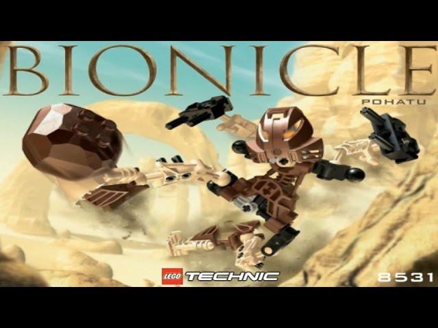 LEGO Bionicle 2001 POHATU 8531 - Лего Бионикл ПОХАТУ