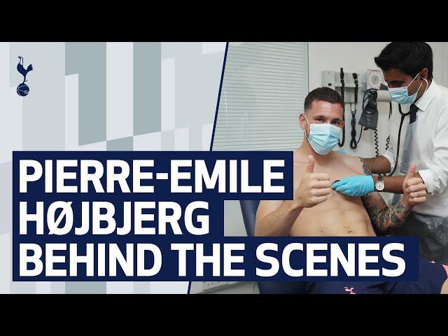 BEHIND THE SCENES | PIERRE-EMILE HØJBJERG'S FIRST DAY AT HOTSPUR WAY