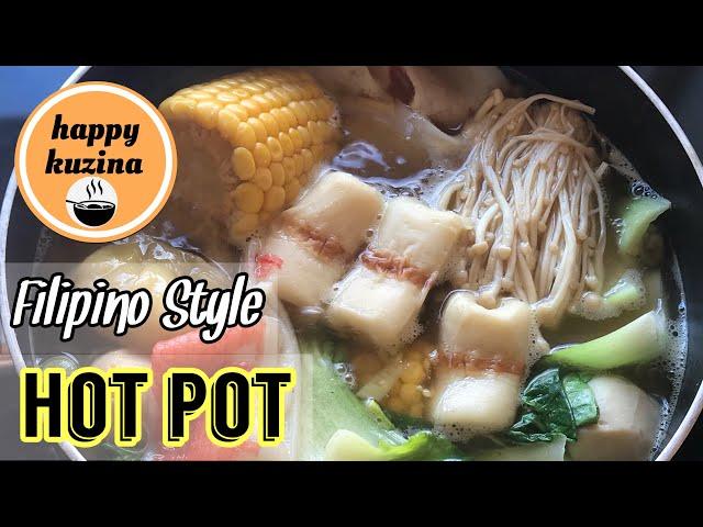 FILIPINO style HOTPOT | Easy and Yummy Hotpot Recipe | shabu-shabu