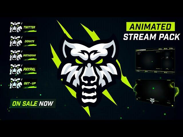 ANIMATED STREAM PACK ON SALE | RECK DSGN