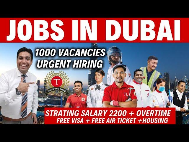 Jobs In Dubai | Transguard Group Hiring For Multiple Dubai Vacancies