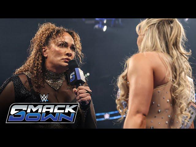 Tiffany Stratton is interrupted during championship celebration: SmackDown highlights, Jan. 10, 2025