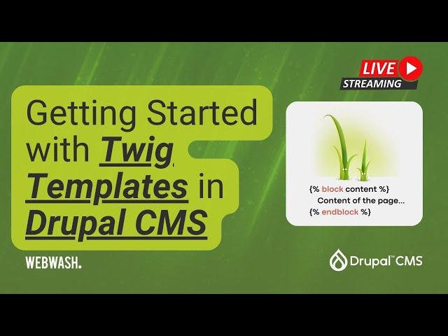 Getting Started with Twig Templates in Drupal CMS